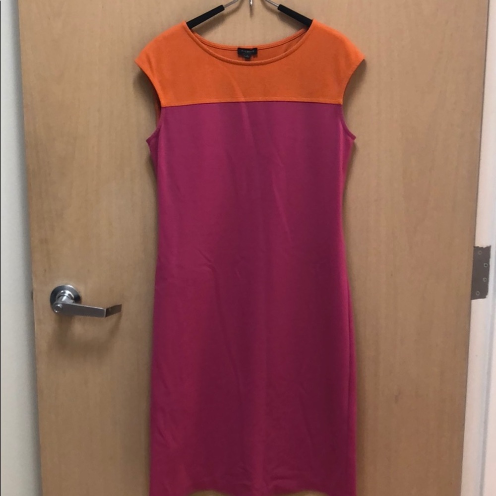 Talbots color block dress